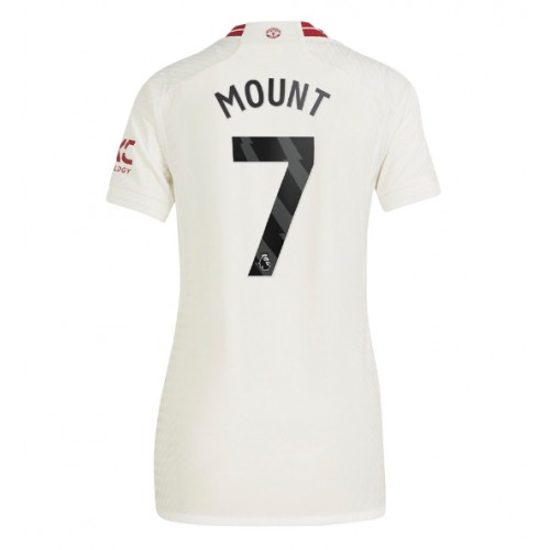 Dámy Fotbalový dres Manchester United Mason Mount #7 2023-24 Třetí Krátký Rukáv